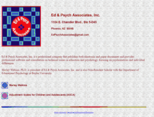 Tablet Screenshot of edpsychassociates.com